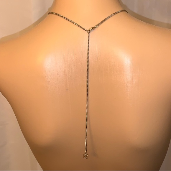 CHANEL Spring/Summer 2015 multi color Bouclé Tweed CC logo NECKLACE w/box - Picture 3 of 15